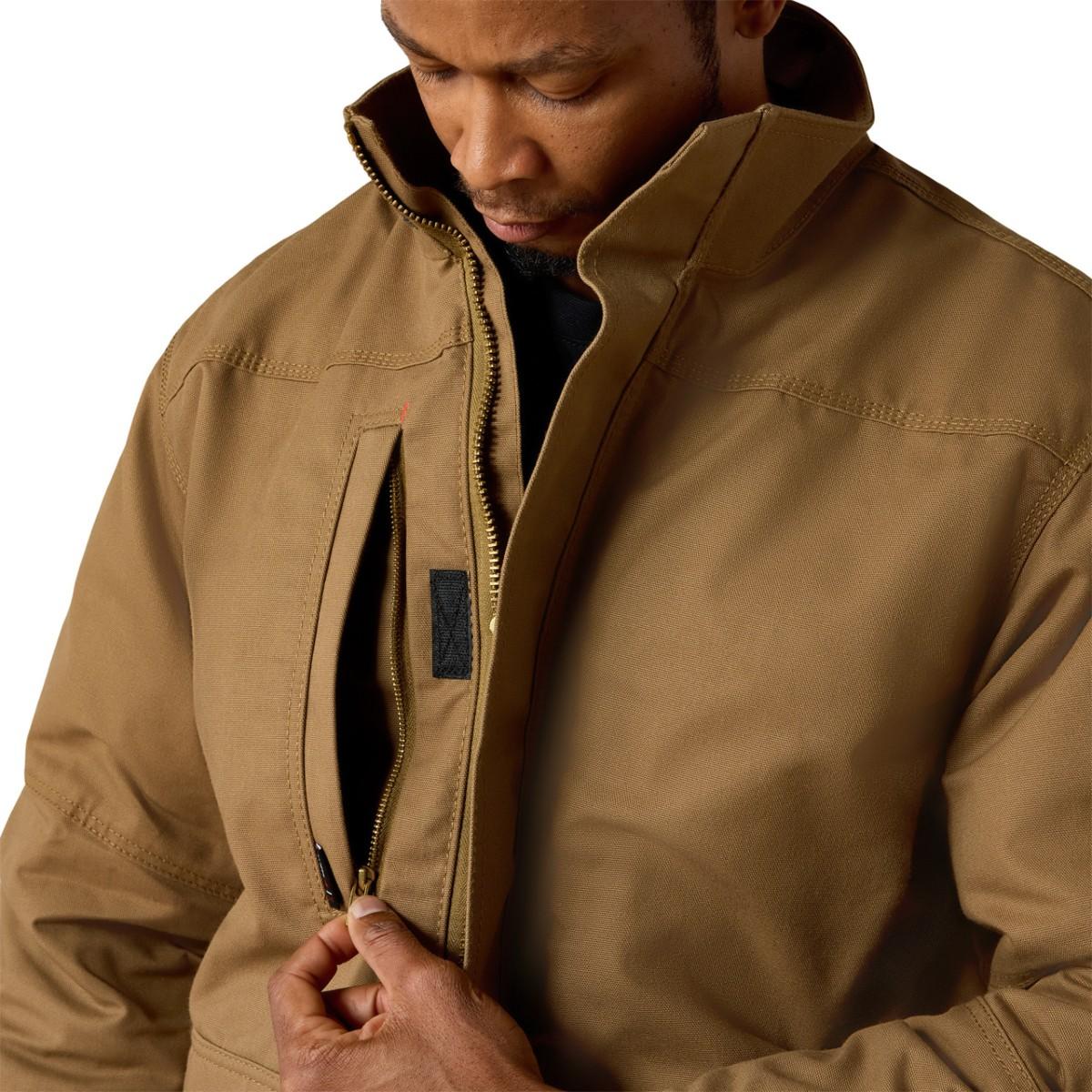 FR Workhorse Insulated Jacket in Field Khaki